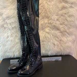 Brand new over knee boots